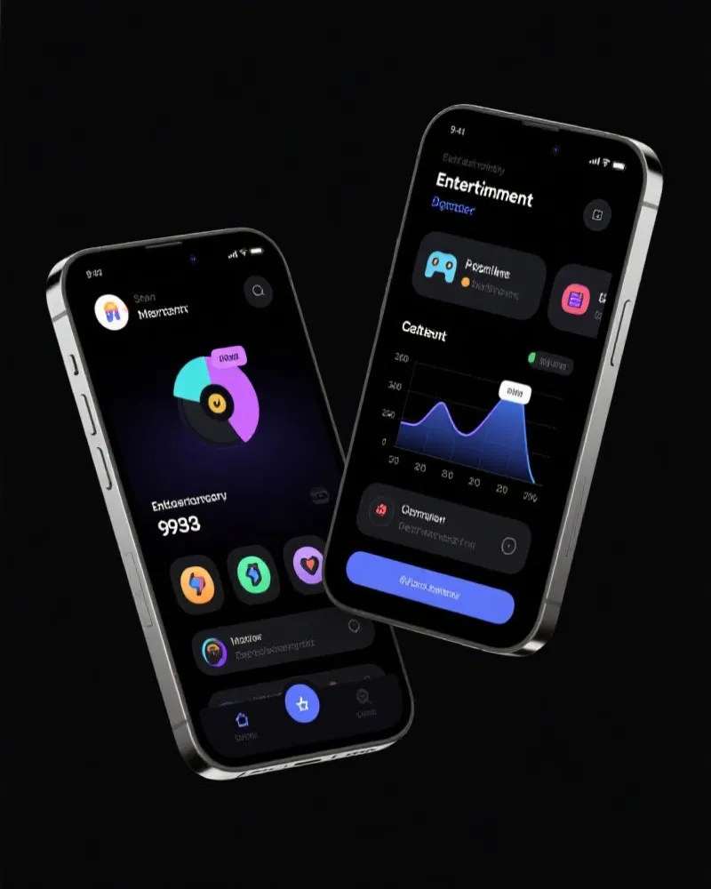 极悦娱乐 App Interface